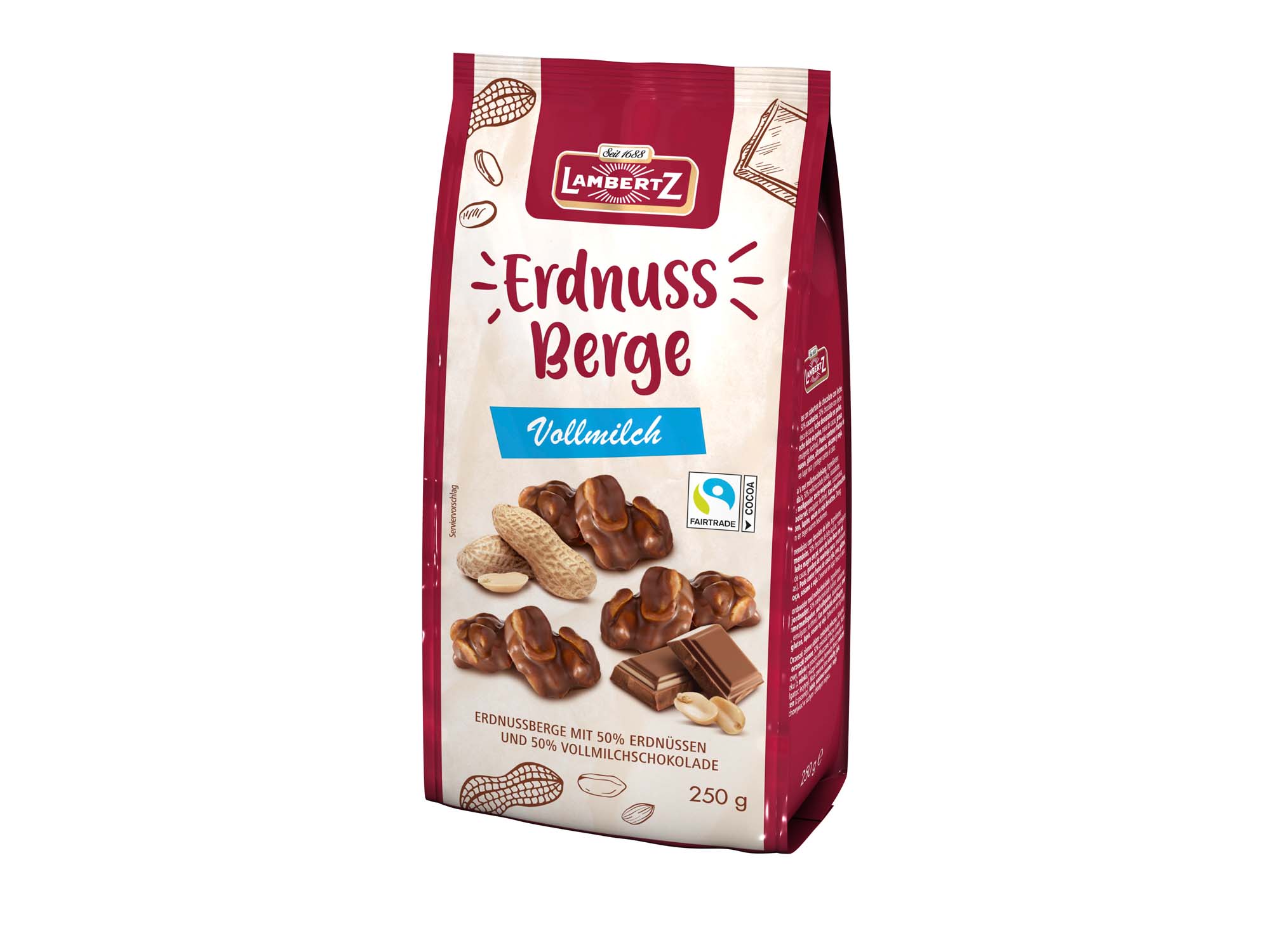 Lambertz Erdnussberge Vollmilch 250g