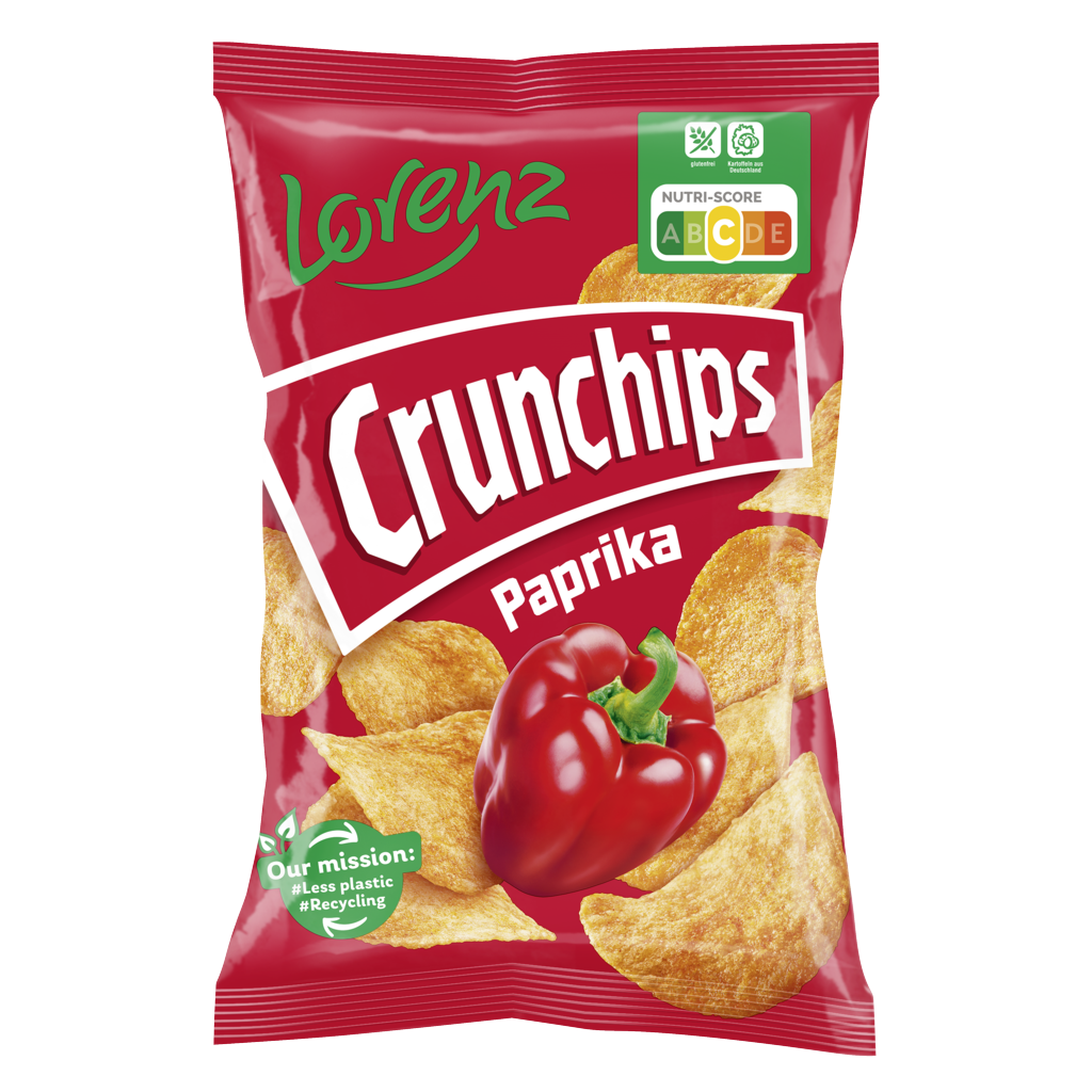 Lorenz Crunchips Paprika 150g